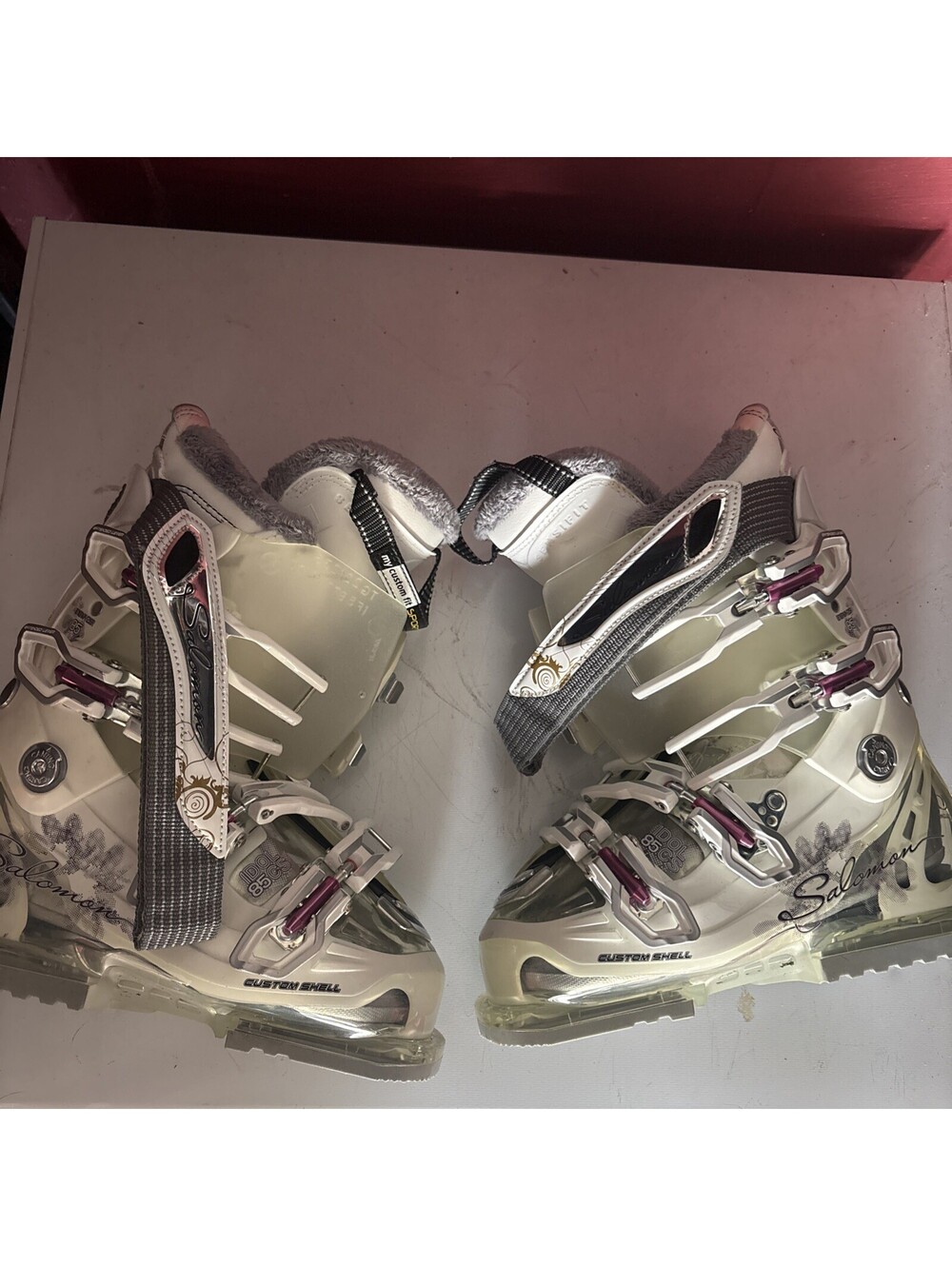 Salomon Custom Shell Ski Boots Size 23.5 Women’s
